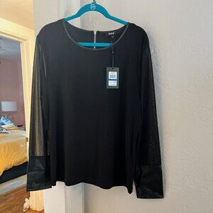 NWT DNKY Blouse Size XL